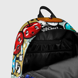 Рюкзак Граффити, цвет: 3D-принт — фото 2