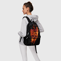 Рюкзак Metallica Flame, цвет: 3D-принт — фото 2