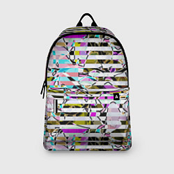 Рюкзак Полосатый абстрактный узор, цвет: 3D-принт — фото 2
