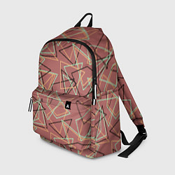 Рюкзак Террактовый геометрический, цвет: 3D-принт