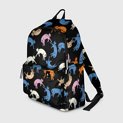 Рюкзак Британские кошки паттерн, цвет: 3D-принт