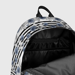 Рюкзак Акварельный полосатый узор, цвет: 3D-принт — фото 2
