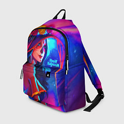 Рюкзак Неоновая ведьма, цвет: 3D-принт