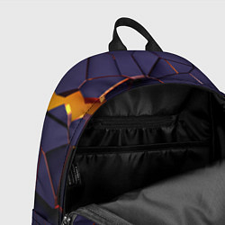 Рюкзак 3D разлом 3D плиты CS:GO, цвет: 3D-принт — фото 2