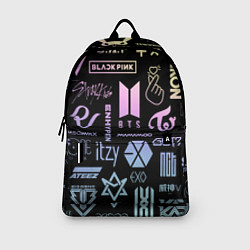 Рюкзак K-pop лого исполнителей, цвет: 3D-принт — фото 2