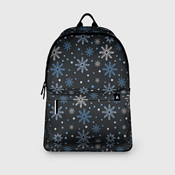 Рюкзак Снежинки, цвет: 3D-принт — фото 2