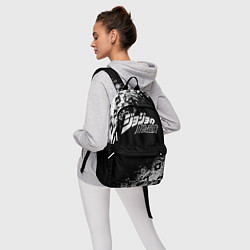 Рюкзак JOJOS BIZARRE ADVENTURE БРЫЗГИ КРАСОК СИМВОЛЫ, цвет: 3D-принт — фото 2