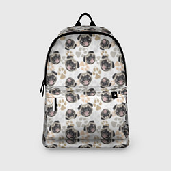 Рюкзак Собака Мопс Pug, цвет: 3D-принт — фото 2