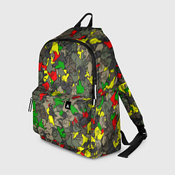 Рюкзак Раста-камуфляж, цвет: 3D-принт