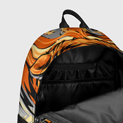 Рюкзак Символ года тигр в гневе, цвет: 3D-принт — фото 2