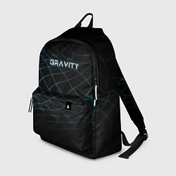 Рюкзак Gravity blue line theme, цвет: 3D-принт