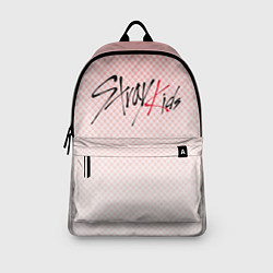Рюкзак Stray kids лого, K-pop ромбики, цвет: 3D-принт — фото 2
