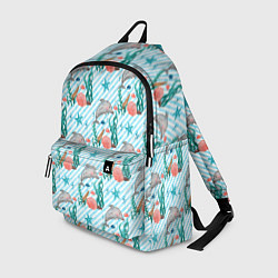 Рюкзак Дельфины Море, цвет: 3D-принт