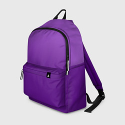 Рюкзак Красивый фиолетовый градиент, цвет: 3D-принт