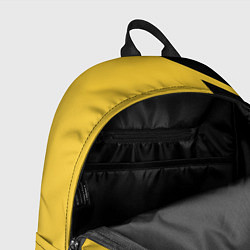 Рюкзак Lamborghini - Yellow Geometry, цвет: 3D-принт — фото 2