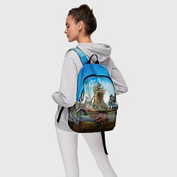 Рюкзак Horizon Forbidden West - разрушенный мост, цвет: 3D-принт — фото 2