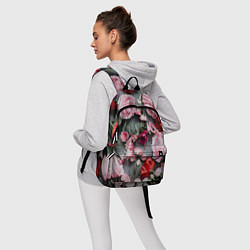 Рюкзак Цветочное полотно, цвет: 3D-принт — фото 2