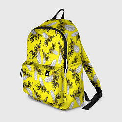 Рюкзак Пчелы на желтом, цвет: 3D-принт