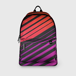 Рюкзак Линии градиентGradient Polygon Lines, цвет: 3D-принт — фото 2