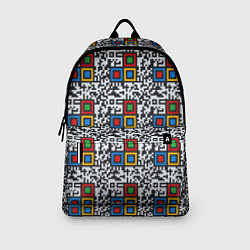 Рюкзак QR код - паттерн, цвет: 3D-принт — фото 2