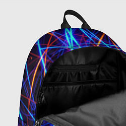 Рюкзак Neon pattern Fashion 2055, цвет: 3D-принт — фото 2