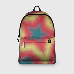 Рюкзак Звездный современный узор, цвет: 3D-принт — фото 2