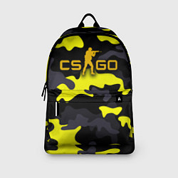 Рюкзак Counter-Strike Камуфляж Чёрно-Жёлтый, цвет: 3D-принт — фото 2
