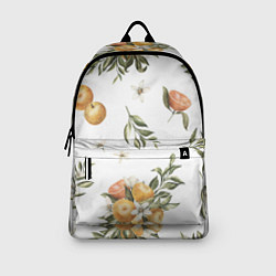 Рюкзак Цветы и Мандарин, цвет: 3D-принт — фото 2