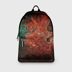 Рюкзак Размытые краски цветная абстракция, цвет: 3D-принт — фото 2