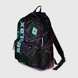 Рюкзак ROBLOX неоновый логотип, цвет: 3D-принт