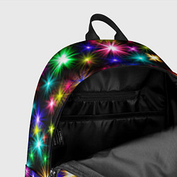 Рюкзак ЦВЕТНЫЕ ЗВЕЗДЫ COLORED STARS, цвет: 3D-принт — фото 2