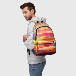 Рюкзак Закатное солнце, цвет: 3D-принт — фото 2