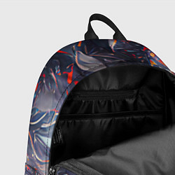 Рюкзак Мрамор темный, цвет: 3D-принт — фото 2