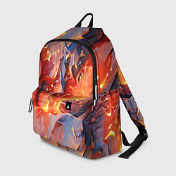 Рюкзак Lava & flame, цвет: 3D-принт