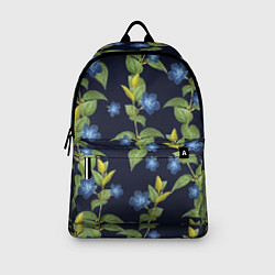 Рюкзак Цветы Барвинок, цвет: 3D-принт — фото 2