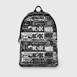 Рюкзак THE TEXTURE OF LEGENDARY ROCK BANDS, цвет: 3D-принт — фото 2