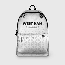 Рюкзак West Ham Champions Униформа, цвет: 3D-принт — фото 2