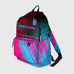 Рюкзак League of Legends Neon Gradient, цвет: 3D-принт