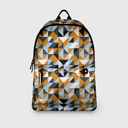Рюкзак Полигональный геометрический узор, цвет: 3D-принт — фото 2