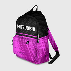 Рюкзак Mitsubishi pro racing: символ сверху, цвет: 3D-принт