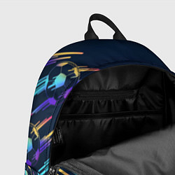 Рюкзак Ajax градиентные мячи, цвет: 3D-принт — фото 2