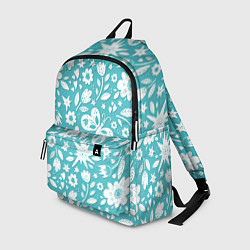 Рюкзак Нежный цветочный паттерн, цвет: 3D-принт