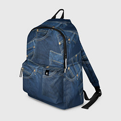 Рюкзак Джинсовка jeans, цвет: 3D-принт