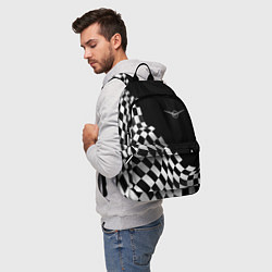 Рюкзак UAZ racing flag, цвет: 3D-принт — фото 2