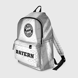 Рюкзак Bayern sport на светлом фоне: символ, надпись, цвет: 3D-принт
