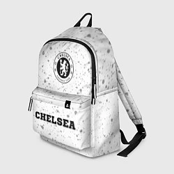 Рюкзак Chelsea sport на светлом фоне: символ, надпись, цвет: 3D-принт