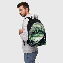 Рюкзак CS GO green, цвет: 3D-принт — фото 2