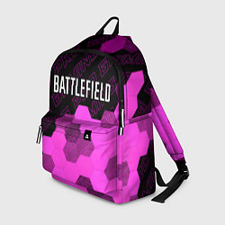 Рюкзак Battlefield pro gaming: символ сверху, цвет: 3D-принт