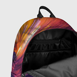 Рюкзак Разноцветная экспрессивная композиция - Milano, цвет: 3D-принт — фото 2