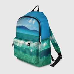 Рюкзак Волна набегает на берег, цвет: 3D-принт